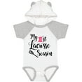 thumbnail image 1 of Inktastic My 1st Lacrosse Season Girls Baby Bodysuit, 1 of 5