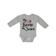 thumbnail image 1 of Inktastic My 1st Lacrosse Season Girls Long Sleeve Baby Bodysuit, 1 of 5