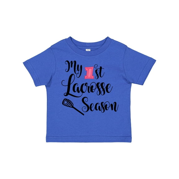 Inktastic My 1st Lacrosse Season Girls Toddler T-Shirt