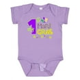 thumbnail image 1 of Inktastic My 1st Mardi Gras with Dots Boys or Girls Baby Bodysuit, 1 of 5