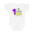 thumbnail image 1 of Inktastic My 1st Mardi Gras with Dots Boys or Girls Baby Bodysuit, 1 of 5