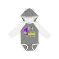 thumbnail image 1 of Inktastic My 1st Mardi Gras with Dots Boys or Girls Long Sleeve Baby Bodysuit, 1 of 5