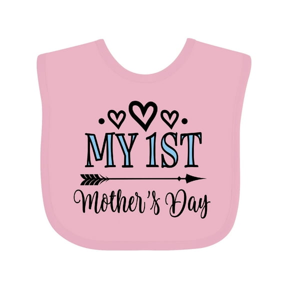 Inktastic My 1st Mothers Day Girls Baby Bib