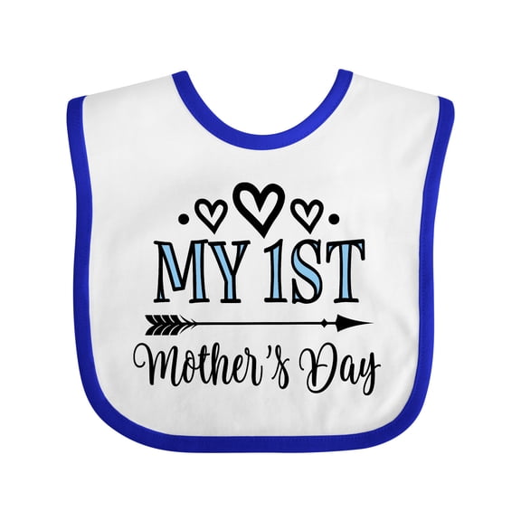 Inktastic My 1st Mothers Day Girls Baby Bib