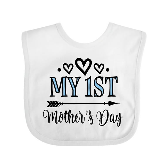 Inktastic My 1st Mothers Day Girls Baby Bib
