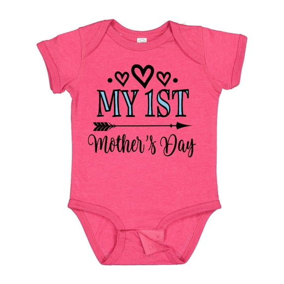 Inktastic My 1st Mothers Day Girls Baby Bodysuit
