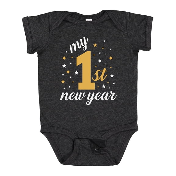 Inktastic My 1st New Year Celebration Baby Boys or Girls Baby Bodysuit