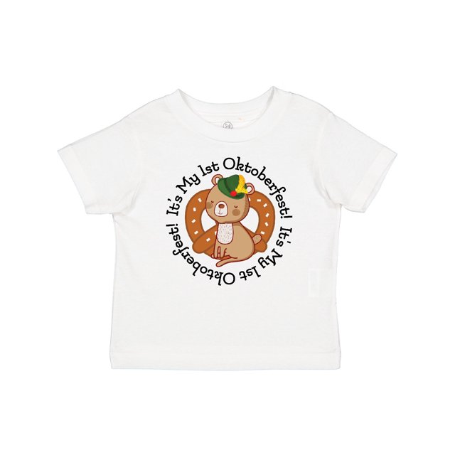 Inktastic My 1st Oktoberfest Baby Bear Boys or Girls Baby T-Shirt