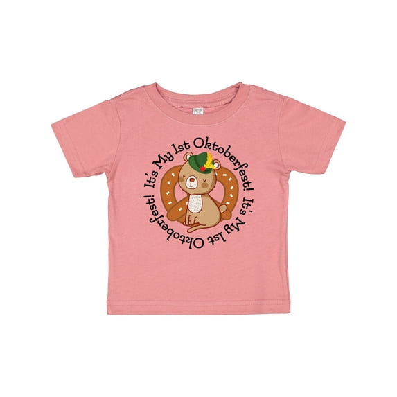 Inktastic My 1st Oktoberfest Baby Bear Boys or Girls Baby T-Shirt