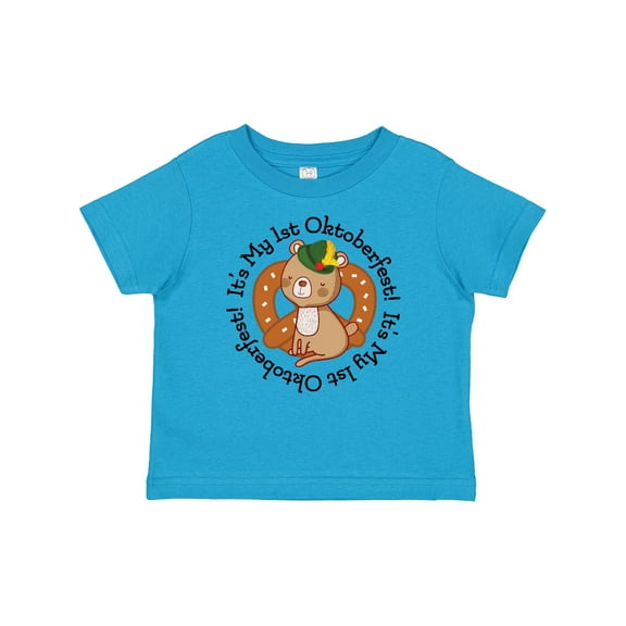 Inktastic My 1st Oktoberfest Baby Bear Boys or Girls Baby T-Shirt