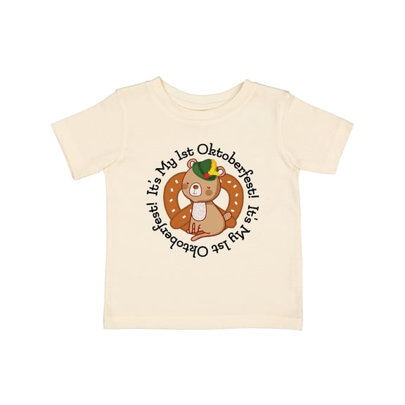 Inktastic My 1st Oktoberfest Baby Bear Boys or Girls Baby T-Shirt