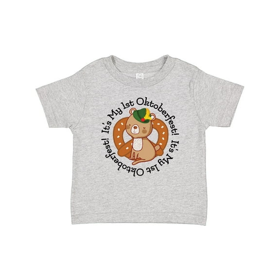 Inktastic My 1st Oktoberfest Baby Bear Boys or Girls Baby T-Shirt