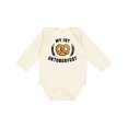 thumbnail image 1 of Inktastic My 1st Oktoberfest with Pretzel and Laurels Boys or Girls Long Sleeve Baby Bodysuit, 1 of 5