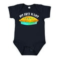 thumbnail image 1 of Inktastic My 1st Pi Day Blue Green Pie Pan Pun Boys or Girls Baby Bodysuit, 1 of 5