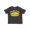 thumbnail image 1 of Inktastic My 1st Pi Day Blue Green Pie Pan Pun Boys or Girls Toddler T-Shirt, 1 of 5