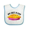 thumbnail image 1 of Inktastic My 1st Pi Day Pink Pie Pan Pun Boys or Girls Baby Bib, 1 of 4