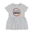 thumbnail image 1 of Inktastic My 1st Rakhi Bracelet, Raksha Bandhan Red and Gold Bracelet Girls Baby Dress, 1 of 5