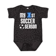 thumbnail image 1 of Inktastic My 1st Soccer Season Boys Baby Bodysuit, 1 of 5