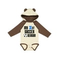 thumbnail image 1 of Inktastic My 1st Soccer Season Boys Long Sleeve Baby Bodysuit, 1 of 5