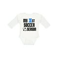 thumbnail image 1 of Inktastic My 1st Soccer Season Boys Long Sleeve Baby Bodysuit, 1 of 5