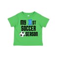 thumbnail image 1 of Inktastic My 1st Soccer Season Boys Toddler T-Shirt, 1 of 5