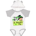 thumbnail image 1 of Inktastic My 1st St. Patrick's Day- Baby in Top Hat and Bow Boys or Girls Baby Bodysuit, 1 of 5