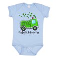 thumbnail image 1 of Inktastic My 1st St. Patrick's Day Green Fire Truck with Clovers Boys or Girls Baby Bodysuit, 1 of 5