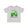 thumbnail image 1 of Inktastic My 1st St. Patrick's Day Green Fire Truck with Clovers Boys or Girls Baby T-Shirt, 1 of 5