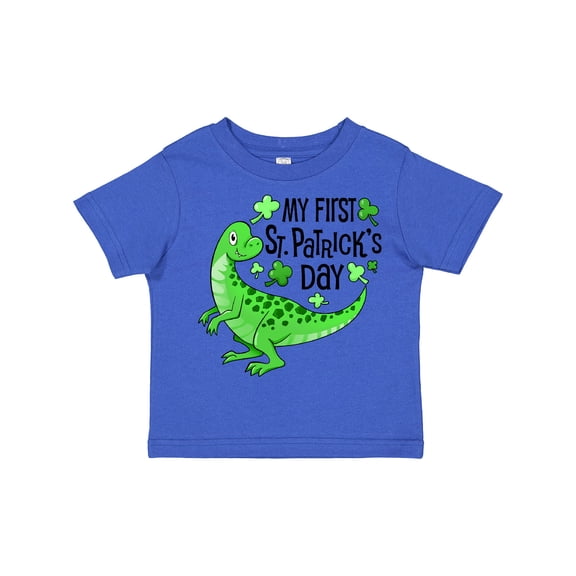 Inktastic My 1st St. Patrick's Day- green dinosaur Boys or Girls Toddler T-Shirt