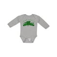 thumbnail image 1 of Inktastic My 1st St. Patrick's Day with Plaid Shamrocks Boys or Girls Long Sleeve Baby Bodysuit, 1 of 5