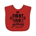thumbnail image 1 of Inktastic My 1st Thanksgiving Boys or Girls Baby Bib, 1 of 4