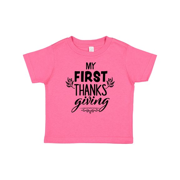 Inktastic My 1st Thanksgiving Boys or Girls Baby T-Shirt