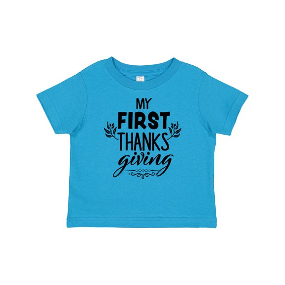 Inktastic My 1st Thanksgiving Boys or Girls Baby T-Shirt