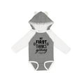 thumbnail image 1 of Inktastic My 1st Thanksgiving Boys or Girls Long Sleeve Baby Bodysuit, 1 of 5