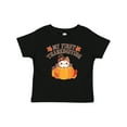 thumbnail image 1 of Inktastic My 1st Thanksgiving Cute Owl in Pumpkin Boys or Girls Baby T-Shirt, 1 of 5