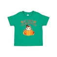 thumbnail image 1 of Inktastic My 1st Thanksgiving Cute Owl in Pumpkin Boys or Girls Baby T-Shirt, 1 of 5