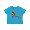 thumbnail image 1 of Inktastic My 1st Thanksgiving Cute Turkey with Feathers Boys or Girls Baby T-Shirt, 1 of 5