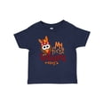thumbnail image 1 of Inktastic My 1st Thanksgiving Cute Turkey with Feathers Boys or Girls Baby T-Shirt, 1 of 5