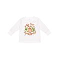 thumbnail image 1 of Inktastic My 1st Thanksgiving Pumpkin Vegetables in Orange and Green Boys or Girls Long Sleeve Toddler T-Shirt, 1 of 5
