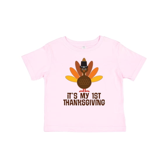 Inktastic My 1st Thanksgiving Turkey Boys or Girls Baby T-Shirt