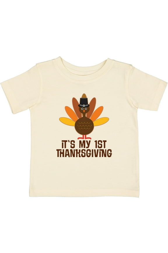 My 1st Thanksgiving Turkey Boys or Girls Baby T-Shirt