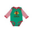thumbnail image 1 of Inktastic My 1st Thanksgiving Turkey Boys or Girls Long Sleeve Baby Bodysuit, 1 of 5