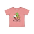 thumbnail image 1 of Inktastic My 2nd Christmas with Santa Reindeer and Tree Boys or Girls Baby T-Shirt, 1 of 5