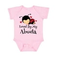 thumbnail image 1 of Inktastic My Abuela Loves Me Ladybug Boys or Girls Baby Bodysuit, 1 of 5