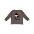 thumbnail image 1 of Inktastic My Abuela Loves Me Ladybug Boys or Girls Long Sleeve Toddler T-Shirt, 1 of 5