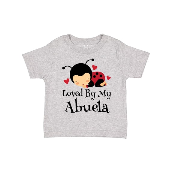 Inktastic My Abuela Loves Me Ladybug Boys or Girls Toddler T-Shirt