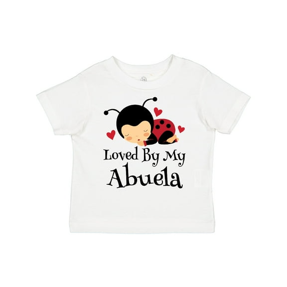 Inktastic My Abuela Loves Me Ladybug Boys or Girls Toddler T-Shirt
