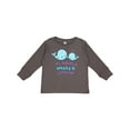 thumbnail image 1 of Inktastic My Abuela Whale-y Loves Me Boys or Girls Long Sleeve Toddler T-Shirt, 1 of 5