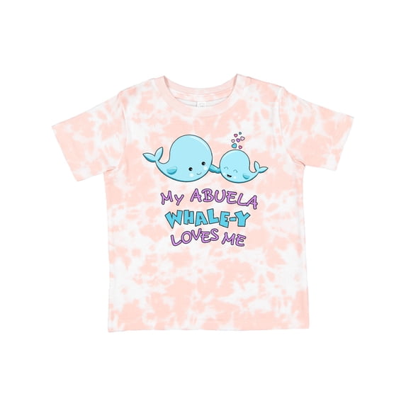 Inktastic My Abuela Whale-y Loves Me Boys or Girls Toddler T-Shirt