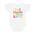 thumbnail image 1 of Inktastic My Abuela and Abuelo Love Me Boys or Girls Baby Bodysuit, 1 of 5